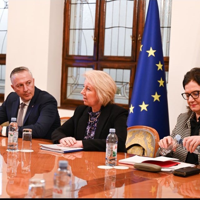 President of the Management Board of Agencija ALAN meets with the French Minister Delegate for Europe and Foreign Affairs Benjamin Haddad