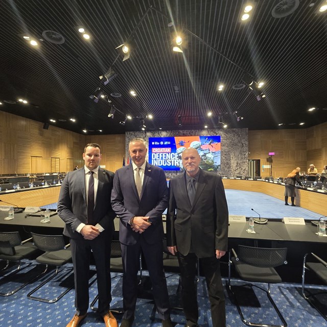 Agencija ALAN Presented to the NATO Secretary General